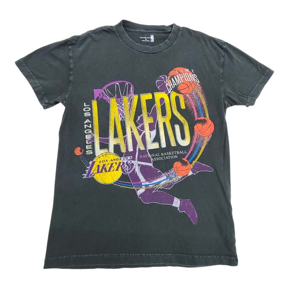 Abercrombie Fitch NBA Los Angeles Lakers Champions Graphic T-Shirt Mens M